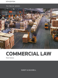 Imagen de portada: Commercial Law - Textbook Series 10th edition 9780414103412