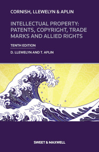 Cover image: Intellectual Property: Patents, Copyrights, Trademarks & Allied Rights 10th edition 9780414111448