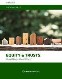Cover image: Equity & Trusts (Textbook Series) 7th edition 9780414112759