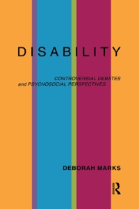Cover image: Disability 9780415162029