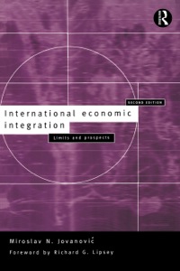 Cover image: International Economic Integration 2nd edition 9780415164504