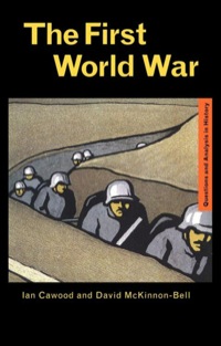 Cover image: The First World War 9780415222761