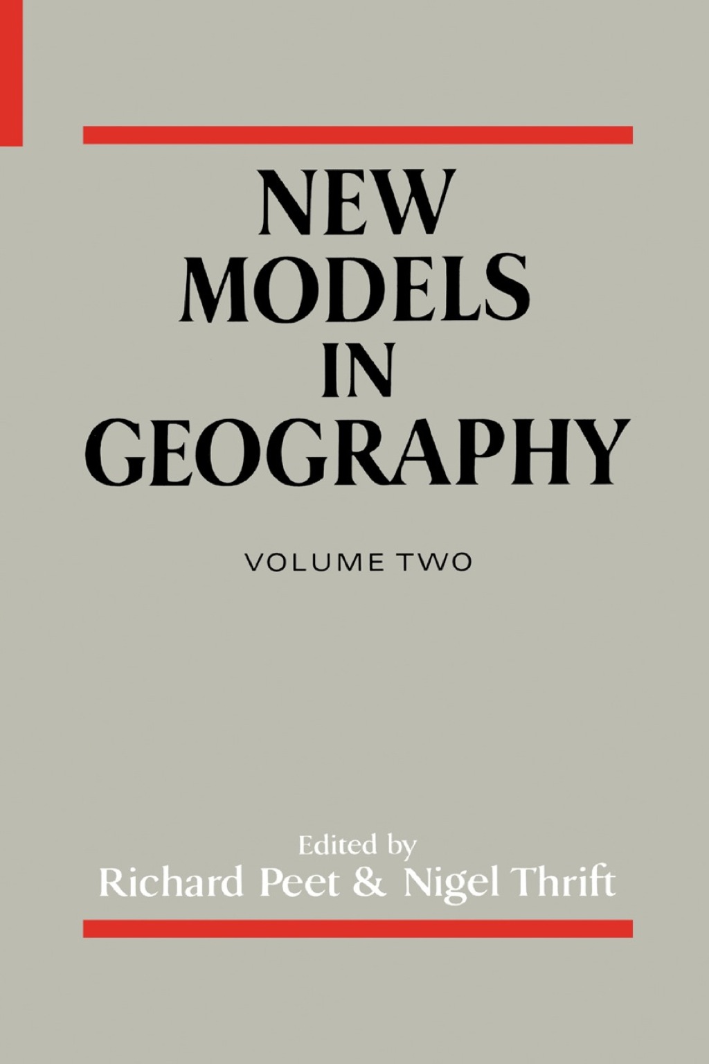 New Models In Geography V2