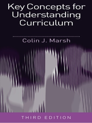 Cover image: Key Concepts for Understanding Curriculum 3rd edition 9780415319188