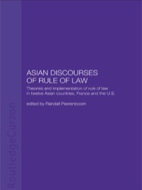 Cover image: Asian Discourses of Rule of Law 9780415326124