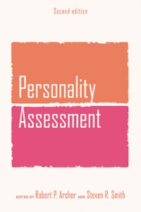 Cover image: Personality Assessment 2nd edition 9780415527040