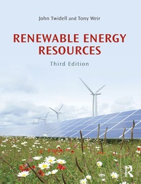 Cover image: Renewable Energy Resources 3rd edition 9780415584388