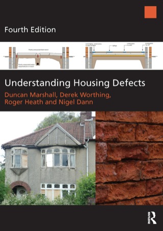 Cover image: Understanding Housing Defects 4th edition 9780080971124
