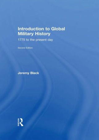 Cover image: Introduction to Global Military History 2nd edition 9780415629195