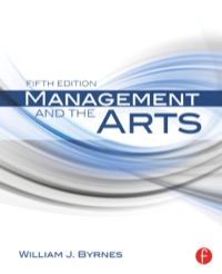 Cover image: Management and the Arts 5th edition 9780415663298