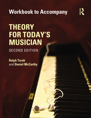 Cover image: Theory for Today's Musician Workbook, Second Edition (eBook) 2nd edition 9780415663335