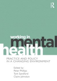 Cover image: Working in Mental Health 9780415691093