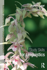 Cover image: Study Skills for Linguistics 9780415720458