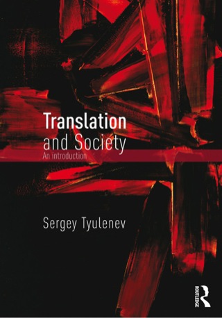 Cover image: Translation and Society 9780415721219