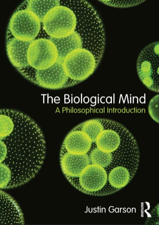 Cover image: The Biological Mind 9780415810272