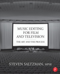 Cover image: Music Editing for Film and Television 9780415817578