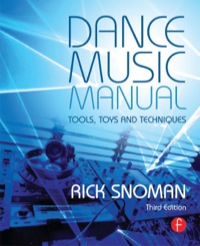 Cover image: Dance Music Manual 3rd edition 9780415825641