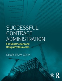 Cover image: Successful Contract Administration 9780415844222