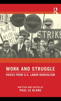 Cover image: Work and Struggle 9780415877466