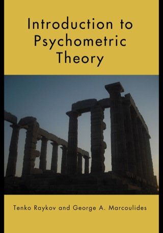 Cover image: Introduction to Psychometric Theory 9780415878227