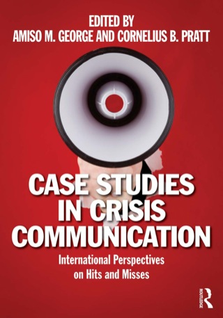 Cover image: Case Studies in Crisis Communication 9780415889896