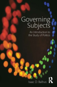 Cover image: Governing Subjects 9780415998895