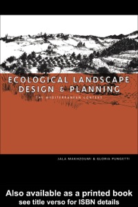 Cover image: Ecological Landscape Design and Planning 9780419232506