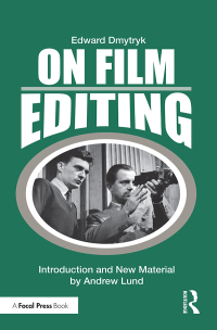 Imagen de portada: On Film Editing 1st edition 9781138584310
