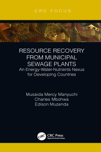 Cover image: Resource Recovery from Municipal Sewage Plants 1st edition 9781138584006