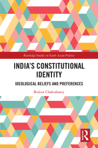 Cover image: India's Constitutional Identity 1st edition 9780367363529