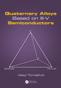 Cover image: Quaternary Alloys Based on III-V Semiconductors 1st edition 9780367571771