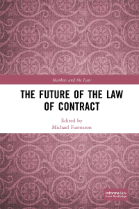 Imagen de portada: The Future of the Law of Contract 1st edition 9780367174033