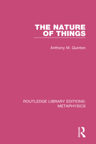 Imagen de portada: The Nature of Things 1st edition 9780367194086