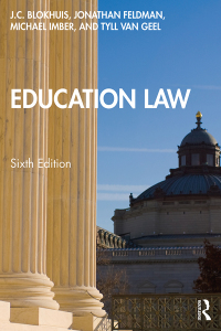 Cover image: Education Law 6th edition 9780367195236