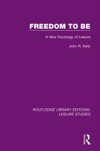 Cover image: Freedom to Be 1st edition 9780367196417