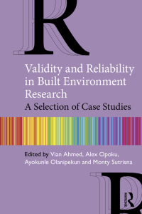 表紙画像: Validity and Reliability in Built Environment Research 1st edition 9780367197803