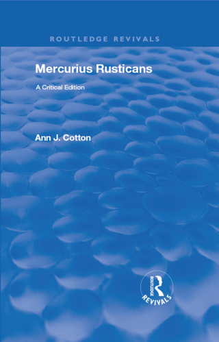 Cover image: Mercurius Rusticans 1st edition 9780367198657