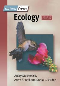 表紙画像: BIOS Instant Notes in Ecology 2nd edition 9781859962572