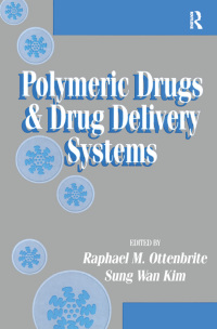 Cover image: Polymeric Drugs and Drug Delivery Systems 1st edition 9780367455422
