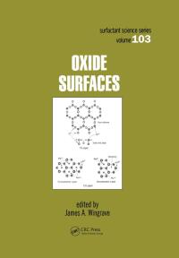 表紙画像: Oxide Surfaces 1st edition 9780824700003