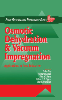 Imagen de portada: Osmotic Dehydration and Vacuum Impregnation 1st edition 9780367455248
