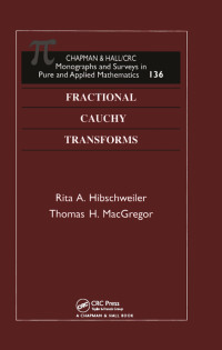 Omslagafbeelding: Fractional Cauchy Transforms 1st edition 9781584885603