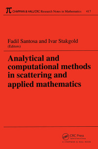 Cover image: Analytical and Computational Methods in Scattering and Applied Mathematics 1st edition 9781138404052