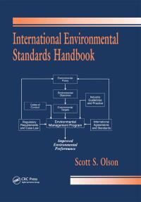 Imagen de portada: International Environmental Standards Handbook 1st edition 9781566702706