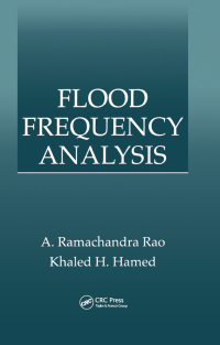 Cover image: Flood Frequency Analysis 1st edition 9780849300837