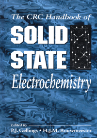 Cover image: Handbook of Solid State Electrochemistry 1st edition 9780849389566