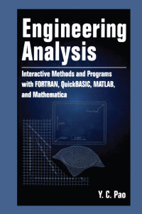 表紙画像: Engineering Analysis 1st edition 9780849320163