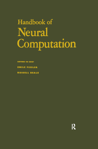 Cover image: Handbook of Neural Computation 1st edition 9780750303125