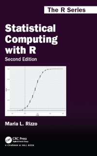 Cover image: Statistical Computing with R 2nd edition 9781466553323