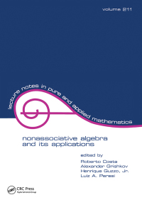 Imagen de portada: NonasSociative Algebra and Its Applications 1st edition 9780824704063